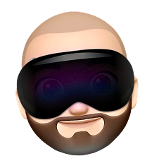John’s avatar wearing Apple Vision Pro